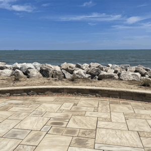 Big Oak Reclaimed | Brown Patio Flagstone Quarried Sandstone
