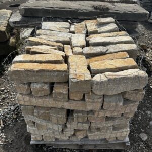 Big Oak Reclaimed | Reclaimed Granite Curbstone Brown Cobblestone 2